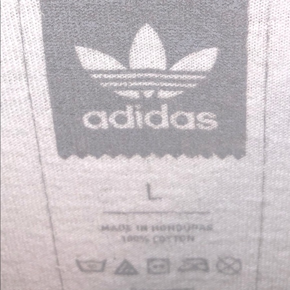 Adidas Long Sleeve T-Shirt. Vintage. Size: Large. - Picture 3 of 4